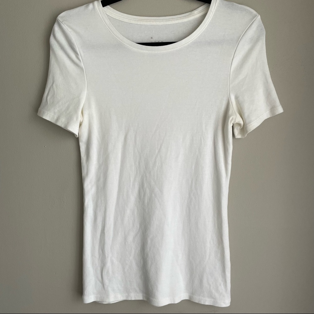 A new day white t-shirt